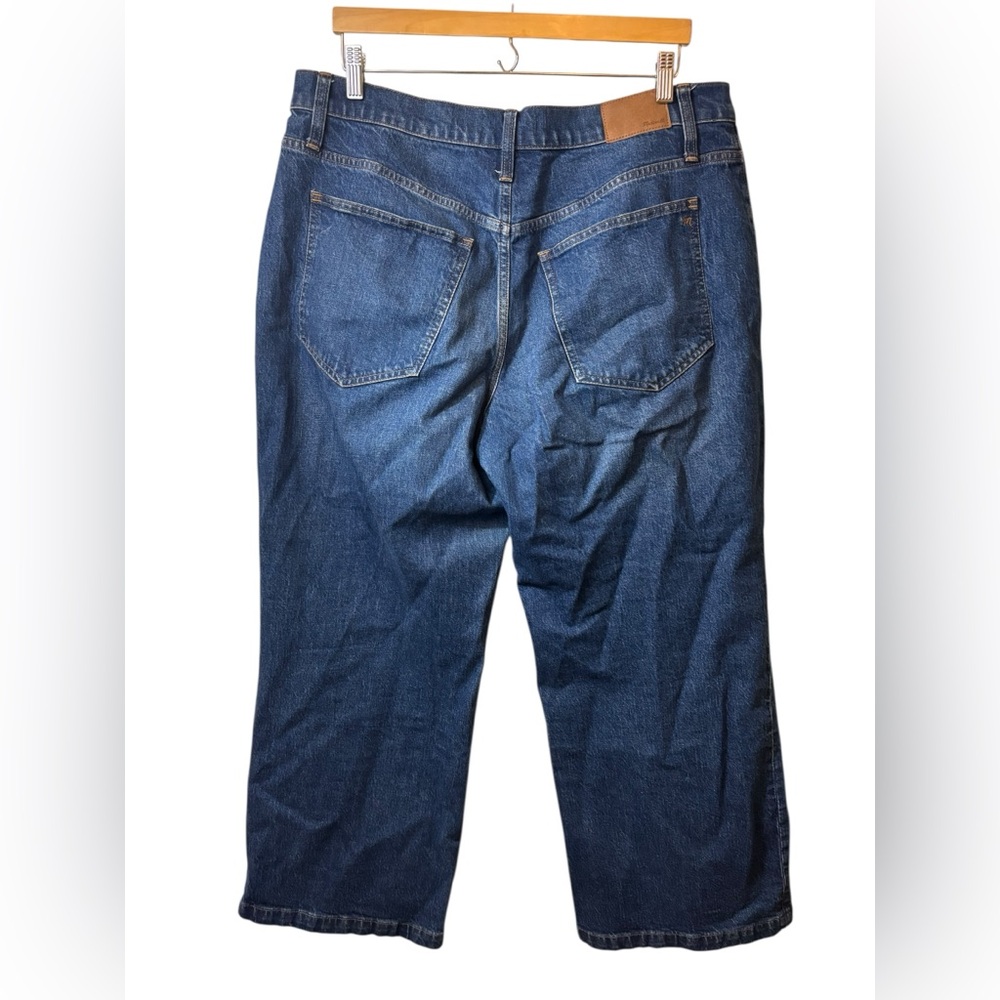 MADEWELL | denim blue jeans the perfect vintage wide leg jean 33P 33 P - Picture 2 of 5